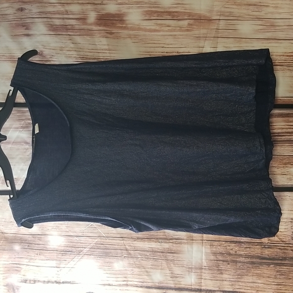 Tops - Women's Shirt Color Blue & Sliver